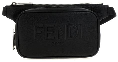 fendi roma brown fanny pack|fendi black wallet.